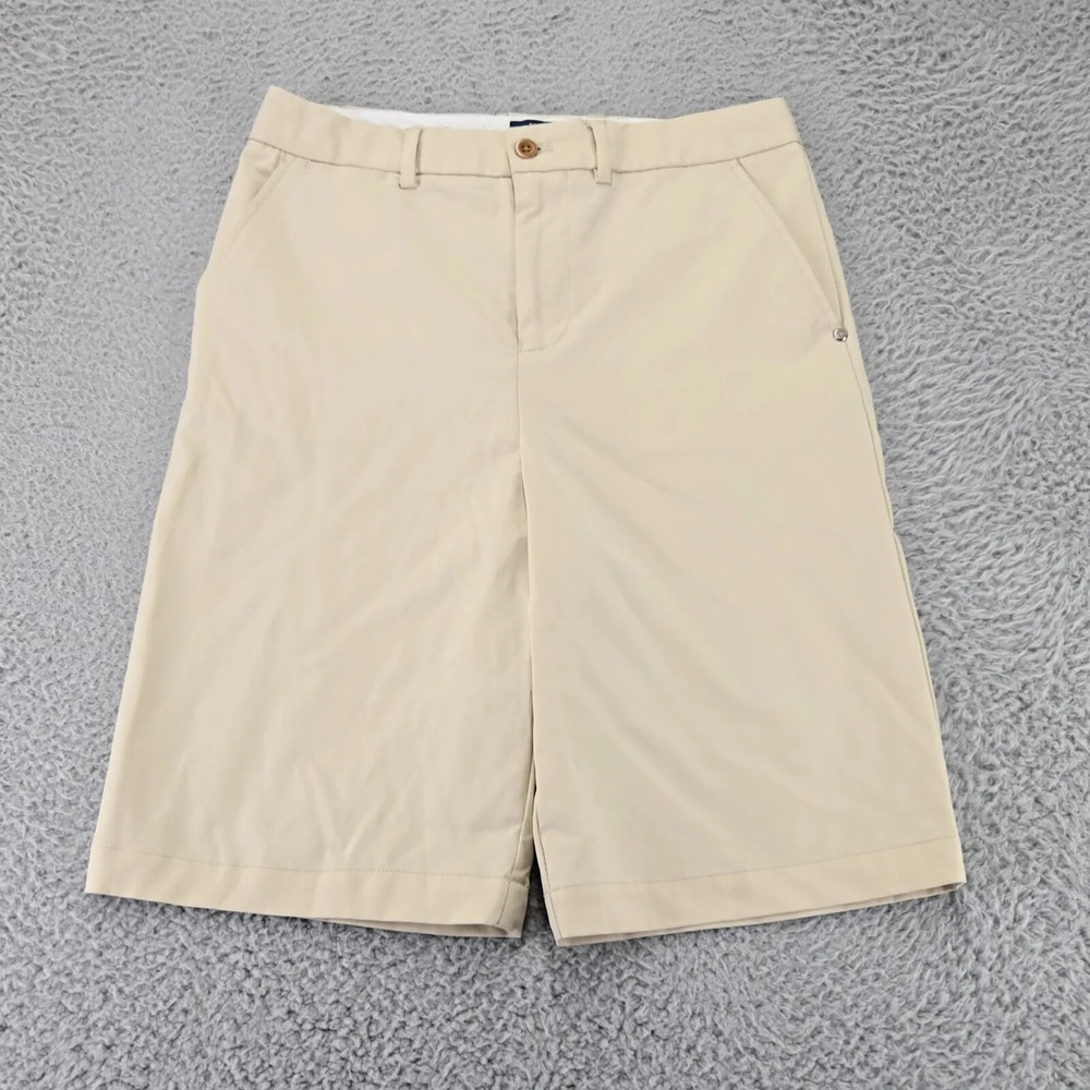 Polo Ralph Lauren Shorts Boys 16 Tan Preppy Pony Chino Flat Front School